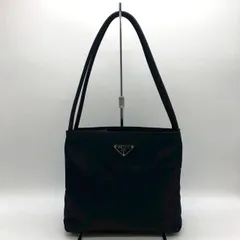 【美品】PRADA プラダ ハンドバッグ ショルダーバッグ トートバッグ ナイロン ネイビー レディース メンズ ヴィンテージ ファッション ブランド USED