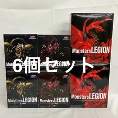 未開封 遊戯王 Monsters LEGION オシリスの天空竜 他 フィギュア 6個セット SFQ618 c101