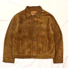 OLD GAP カウレザー トラッカージャケット/ジージャン/ライダース OLD GAP カウレザー トラッカージャケット/ジージャン/ライダース