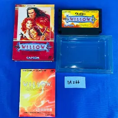 ◇YA266 ファミコン WILLOW ウィロー ソフト 取扱説明書 箱 CAP-WI カプコン CAPCON ファミリーコンピュータ FC FamilyComputer Famicom アクションアドベンチャーゲーム