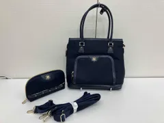 KInloch Anderson キンロックアンダーソン　3way ショルダ-バッグ　リュック トートバッグ　ネイビー×チェック柄