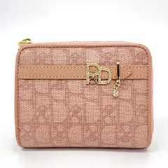 PINKY&DIANNE ピンキー＆ダイアン Ｌ字ファスナー 二つ折り 財布 レディース ※中古