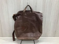 通年 PORTER ポーター PORTER FRANK レザーバッグ ショルダーバッグ 2way 馬革 吉田カバン ブラウン