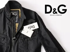 正規品★DOLCE&GABBANA ドルチェ&ガッバーナ★マットライダースジャケット 48 L or 50 XL or 52 XXL★マッドブラック黒★インナーゴールド【本物保証】ドルガバのサムネイル