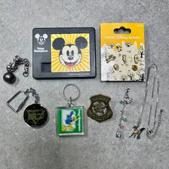 ディズニー ミッキー ドナルド プー キーホルダー スライドパズル ピアス チャーム ペンダント まとめ売り
