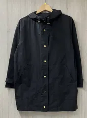 23区 撥水加工 ウェザークロス フーテッド アウター サイズ36 ブラック