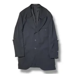22ss YOHJI YAMAMOTO POUR HOMME テーラードジャケット 裁ち切りラペル