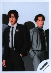 SnowMan タペストリー/W 目黒蓮/渡辺翔太 公式写真 *1枚