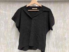 421h*美品 24SS カレンソロジー コットンシルクワイドポロプルオーバー