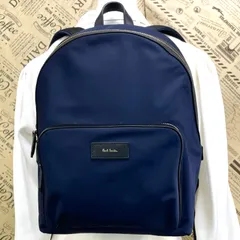 ポールスミス リュック バックパック ナイロン 紺 旅行通勤通学 FZ238