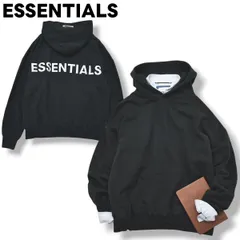 【ビックロゴ】エッセンシャルズ スウェット フーディー パーカー 