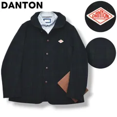 日本製 ダントン ウールモッサ ジャケット アウター 44 タータンチェック ♪