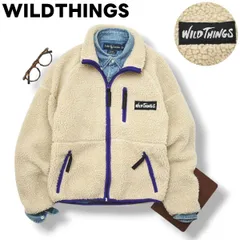 ワイルドシングス WILDTHINGS ラグラン ボア フリース ジャケット ♪