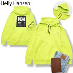【極美品】ヘリーハンセン HH アングラースウェットパーカートレーナー M 
