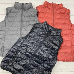 S450★ レディース ユニクロダウン ベスト おまとめ 15点 ジップアップ ライトダウン