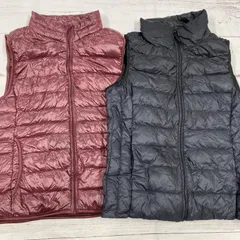 S451★レディース ユニクロダウン ベスト おまとめ 10点 ジップアップ ライトダウン