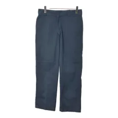 Dickies ディッキーズ 874 ワークパンツ ネイビー(メンズ W34 L30)中古 古着 X1355