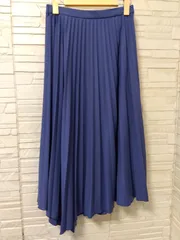 M13　リフレクト　ReFLEcT　スカート　ロング　プリーツ　ウール　アシンメトリー