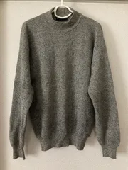 極美品　カシミヤ100%   ニットトップス　グレー　L