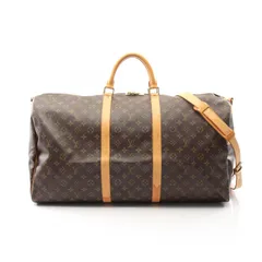 ルイ・ヴィトン LOUIS VUITTON ボストンバッグ キーポル バンドリエール60 M41412 PVCコーティングキャンバス レザー キーポル・バンドリエール60 ユニセックス Used B