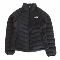 THE NORTH FACE ザノースフェイス w flare down jacket  ダブルフレアダウンジャケット ブラック S レディース NF0A4P7P 【中古】