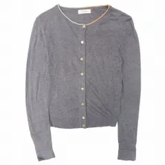 ポールスミス Paul Smith PAUL カシミヤブレンド カーディガン ニット ジャケット 羽織り 長袖 サイズM グレー レディース 【中古】