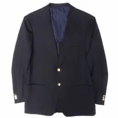 美品 23aw UNITED ARROWS ユナイテッドアローズ 紺ブレ ブレザー テーラード ジャケット 金ボタン 50 L ネイビー メンズ 【中古】