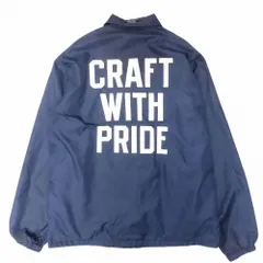 14aw ネイバーフッド NEIGHBORHOOD BROOKS / N-JKT コーチジャケット ナイロン ブルゾン ロゴ プリント M ネイビー メンズ 【中古】