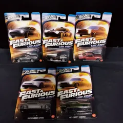 【D13293】ワイルド・スピード テーマ アソート ヴィランズ 5台セット