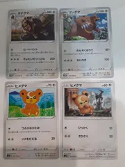 ポケモンカード　ガチグマ　リングマ　ヒメグマ　Sー148