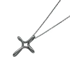 ティファニー TIFFANY＆CO インフィニティクロス ネックレス シルバー Pt950 ジュエリー