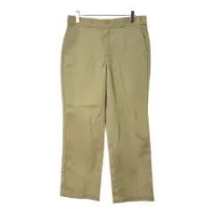 Dickies ディッキーズ 874 ワークパンツ カーキ(メンズ W36 L30)中古 古着 X1344
