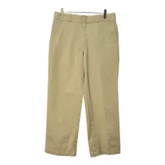 Dickies ディッキーズ 874 ワークパンツ カーキ(メンズ W36 L30)中古 古着 X1346