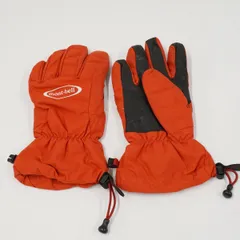 手袋 mont-bell モンベル USED品 ウインタートレッキンググローブ メンズ Sサイズ オーロラレッド #1108664 X8430