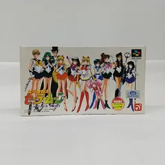 [東店25-2801-2512] [店舗併売]スーパーファミコン 美少女戦士セーラームーン ANOTHER STORY 動作確認済み カード欠品