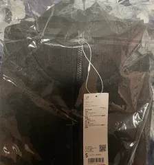(未開封 新 商品) UNIQLO U(ユニクロユー) ブラッシュド ハーフジップアップ スウェットシャツ 35 ブラウン S