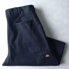 ■古着 Dickies ディッキーズ ダブルニーワークパンツ LOOSE FIT 85283BK W38L30【D1653】