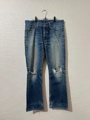 LEVI’S リーバイス 577 デニム メンズ M サイズ パンツ ダメージジーンズ W32 ブルー 通年 ジーパン ズボン
