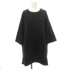 未使用品 メゾンマルジェラ Maison Margiela MM6 24AW カレンダーロゴ カットオフクルーネックスウェット トレーナー 八分袖 S 黒 ブラック /MI ■OS