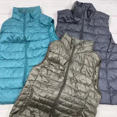 S453★ レディース ユニクロダウン ベスト おまとめ 15点 ジップアップ ライトダウン