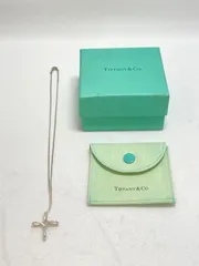 ☆ TIFFANY&Co. ティファニー インフィニティ クロスネックレス  925 元箱付き