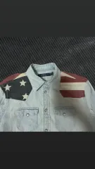 ポロラルフローレン 星条旗 ウェスタン シャツ