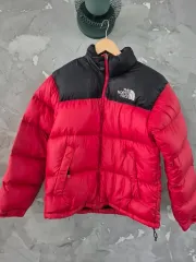 THE NORTH FACE ザノースフェイス ヌプシ ダウン レッド カラー 90(S)
