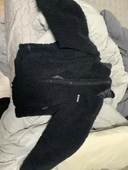 コロンビア ブラック フリース ジャケット シープスキン s