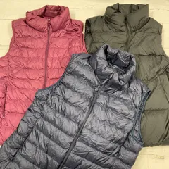 S455★ レディース ユニクロダウン ベスト おまとめ 15点 ジップアップ ライトダウン