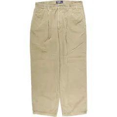 古着 ラルフローレン Ralph Lauren POLO by Ralph Lauren ツータック コーデュロイパンツ メンズw35相当/eaa605135