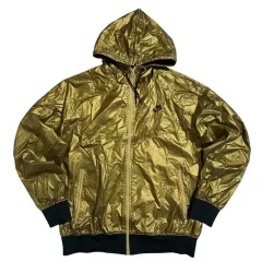 ナイキ 限定モデル GOLD ウィンドランナー ウィンドブレーカー (M)