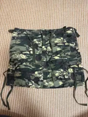 Roxy カモフラ カーゴ ミニ スカート ギャル