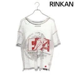 リヴィントンロイレビス サイズ:M 25SS FOUNDING NARRATIVE TEE ダメージ加工グラフィックプリントTシャツ 中古 BS55 リヴィントンロイレビス 25SS FOUNDING NARRATIVE TEE ダメージ加工