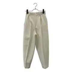 AMERI / アメリ | CARDBOARD LUSTER EGG PANTS エッグ パンツ | S | ホワイト | レディース
